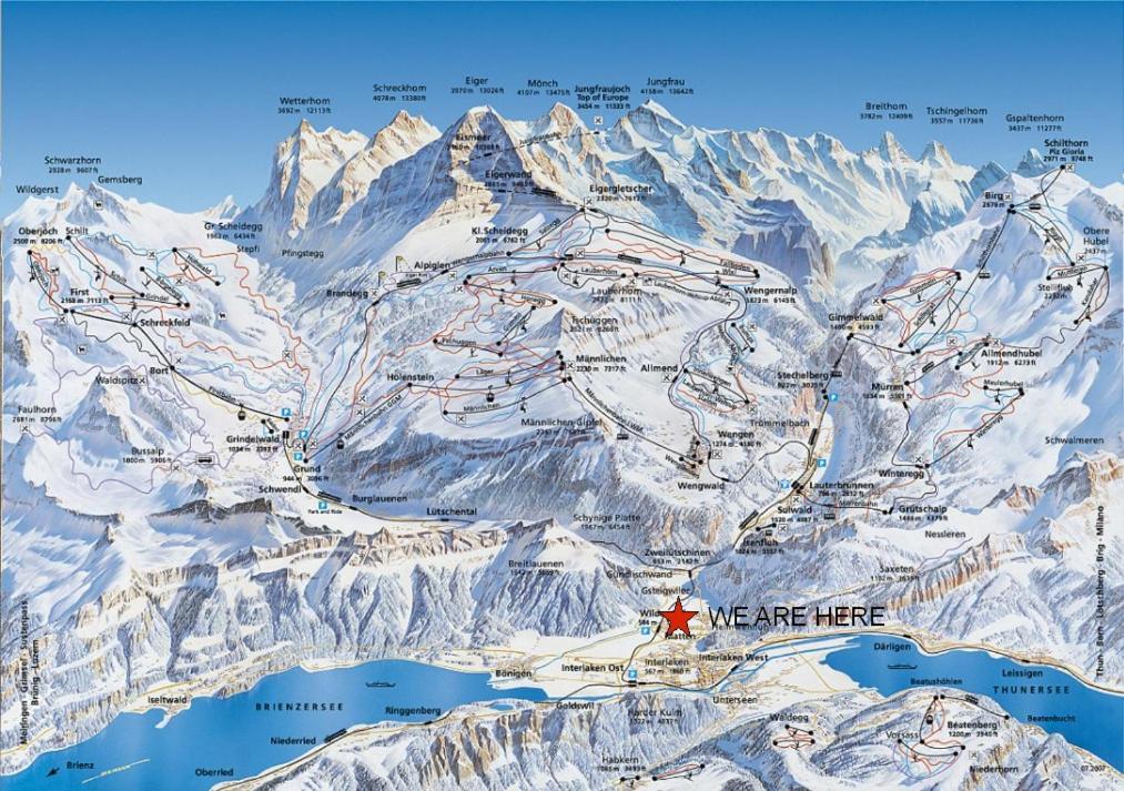 Swiss Holiday House Wilderswil Ngoại thất bức ảnh